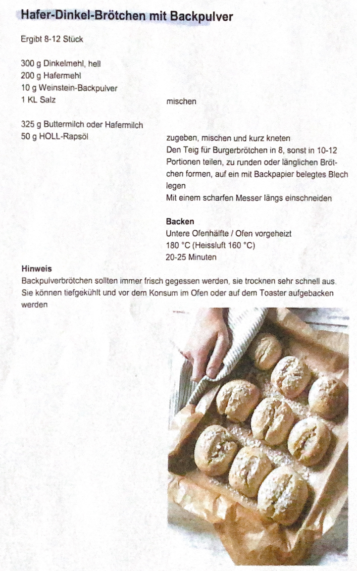 Dinkelbrötchen